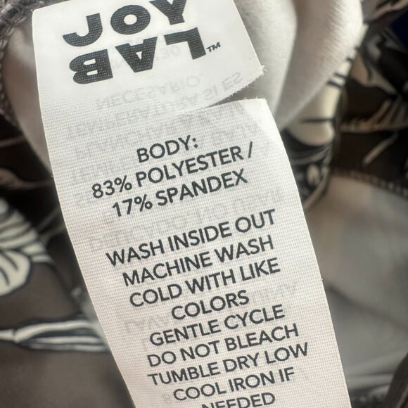 NEW! JoyLab Floral Leggings‎ Yoga Athletic Medium Comfort Soft Stretchy - Picture 9 of 14